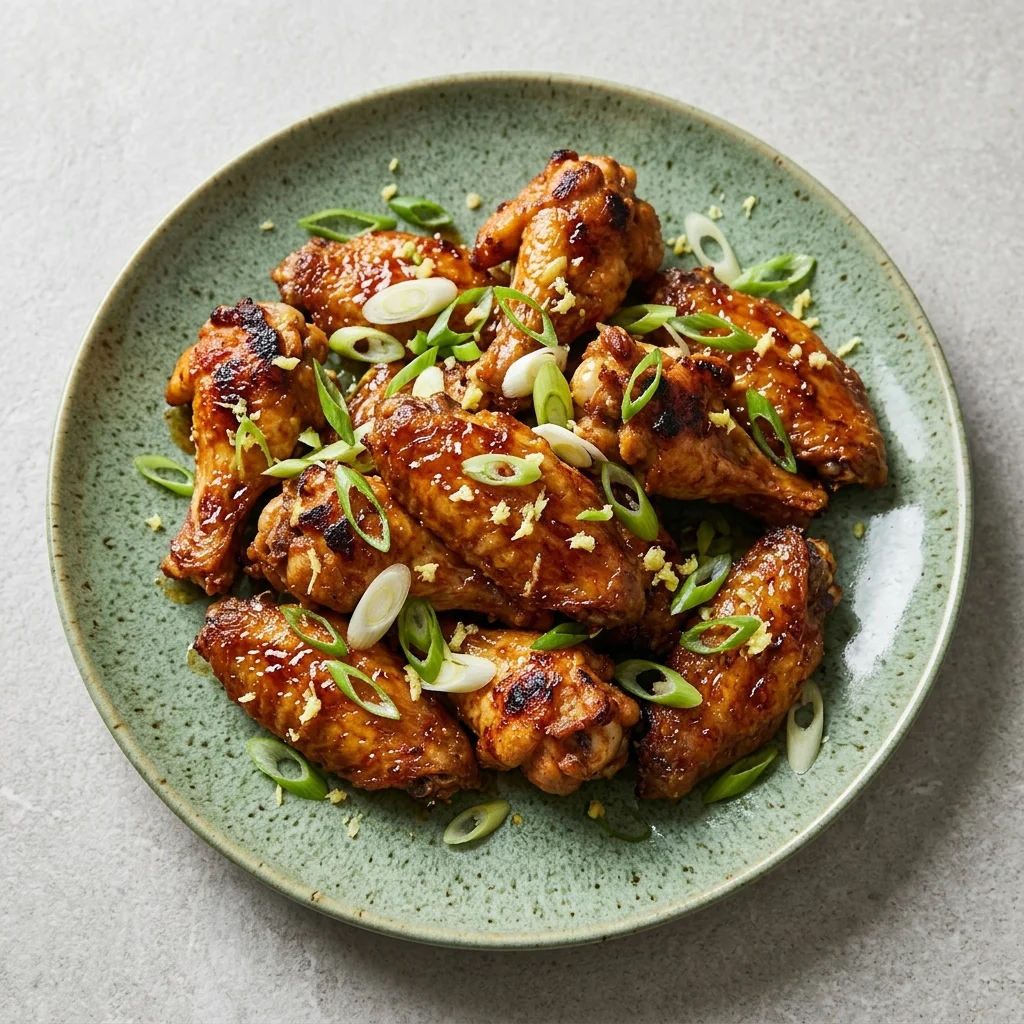 Ginger-Scallion Chicken Wings