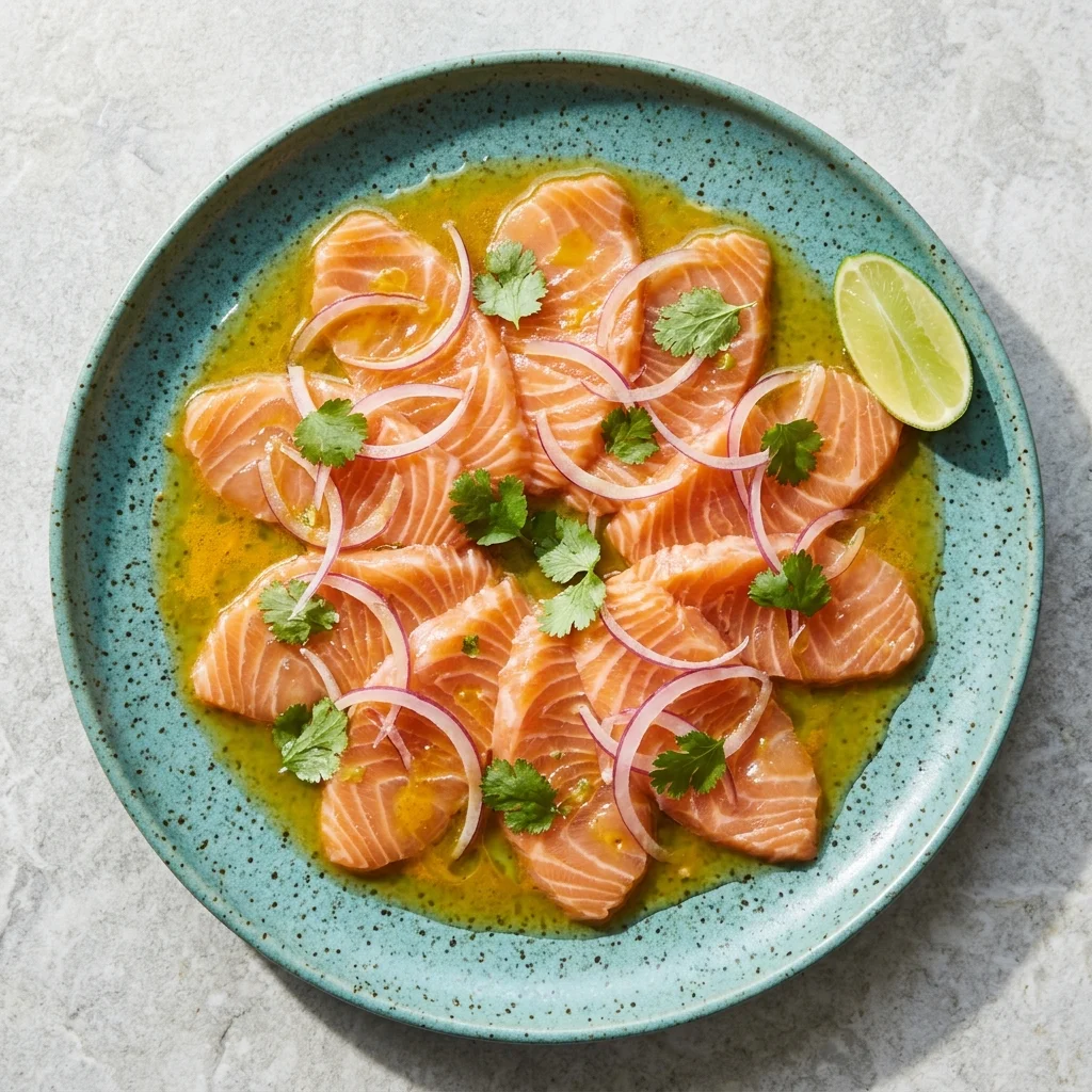 Citrus-Cured Salmon Tiradito