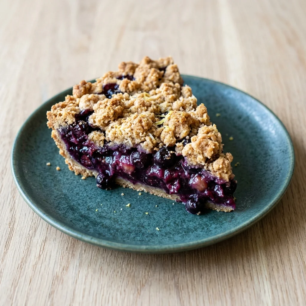 Blueberry Lemon Crumble