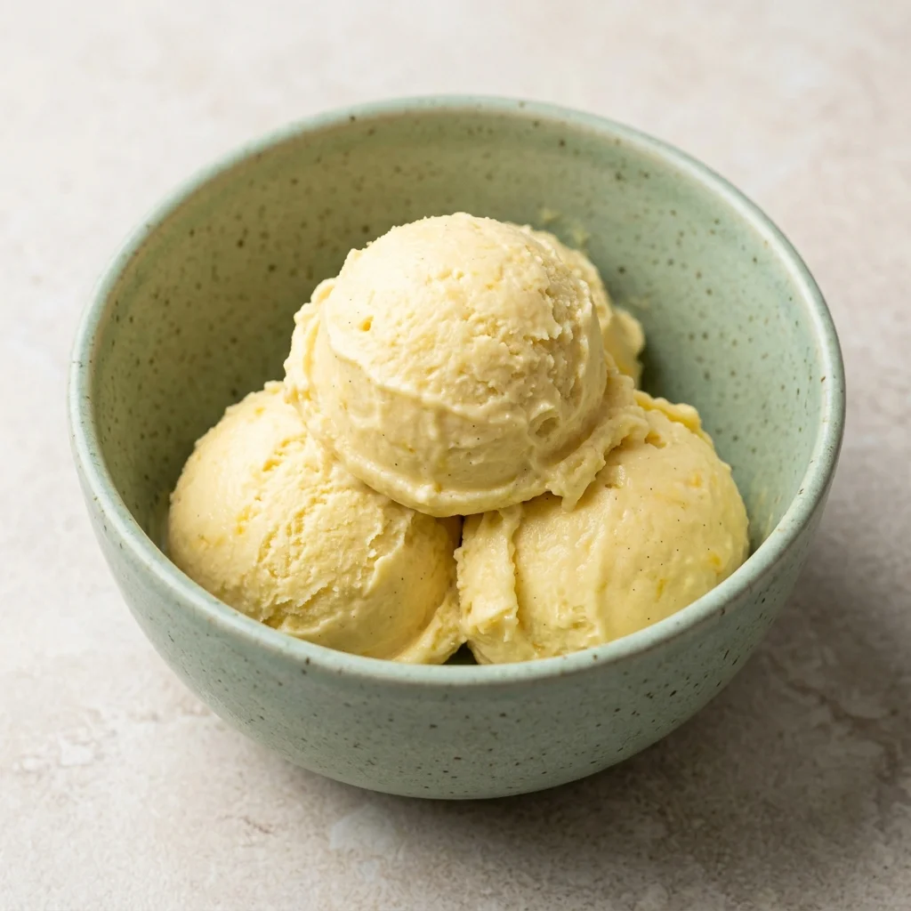 Mango Coconut Ice Cream