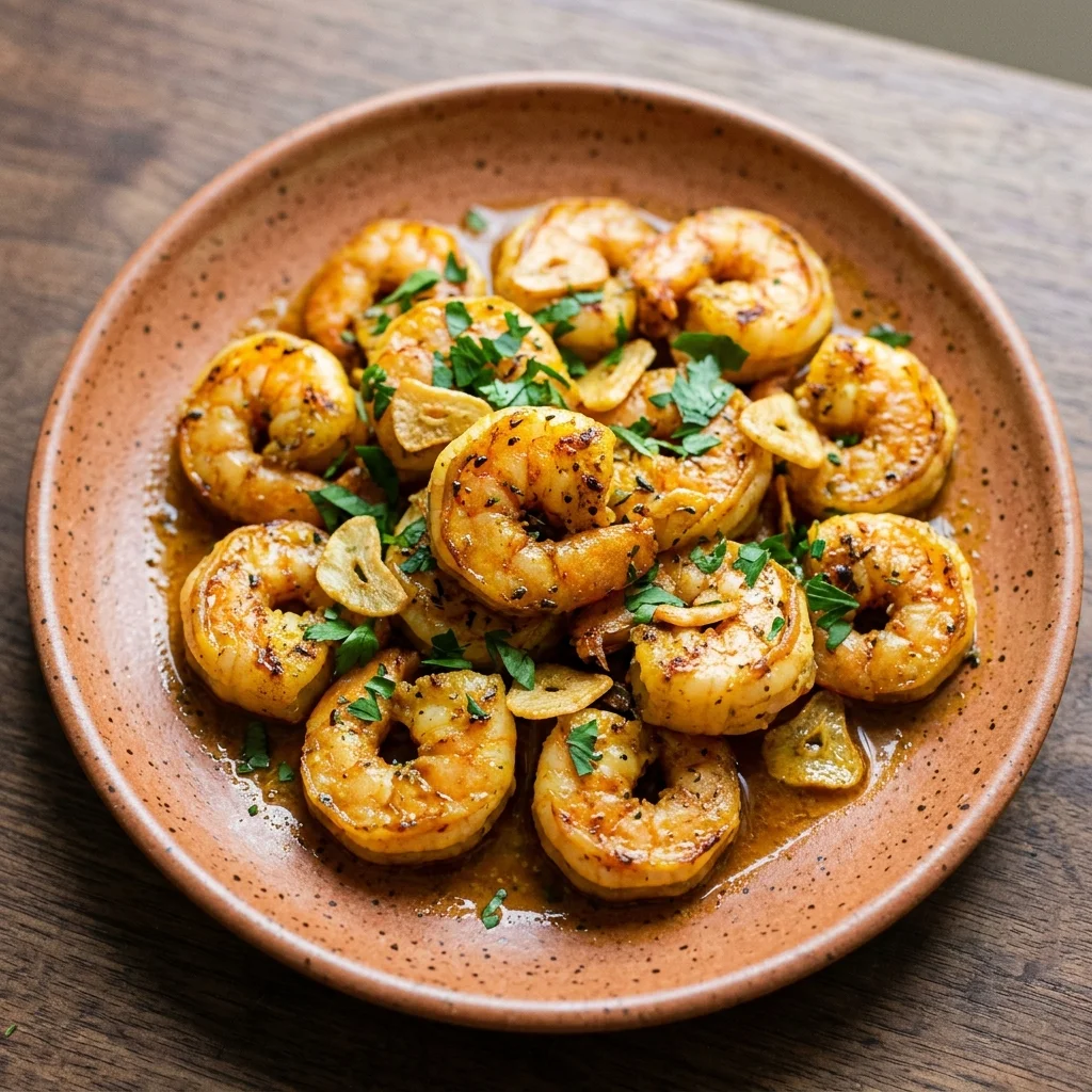 Cajun Shrimp with Turmeric & Herbs