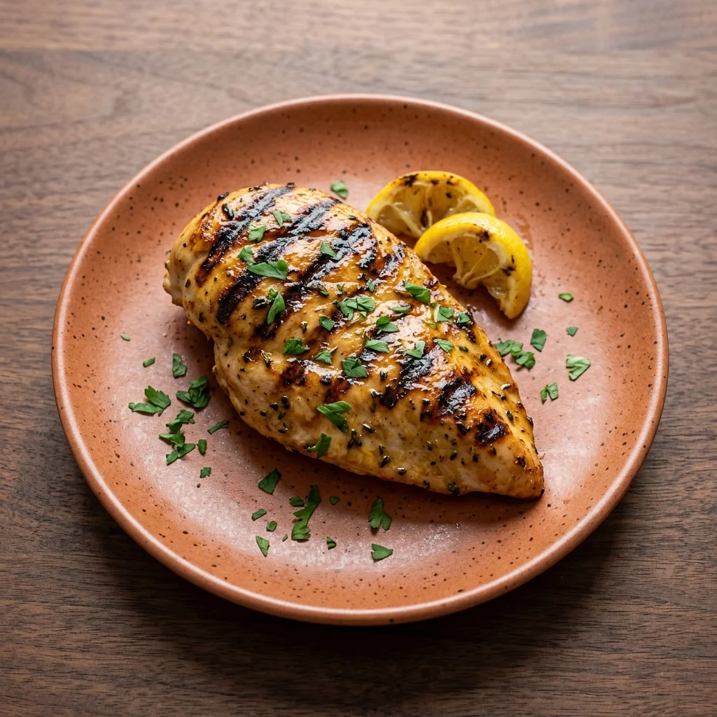 Grilled Apple Cider Chicken Breast