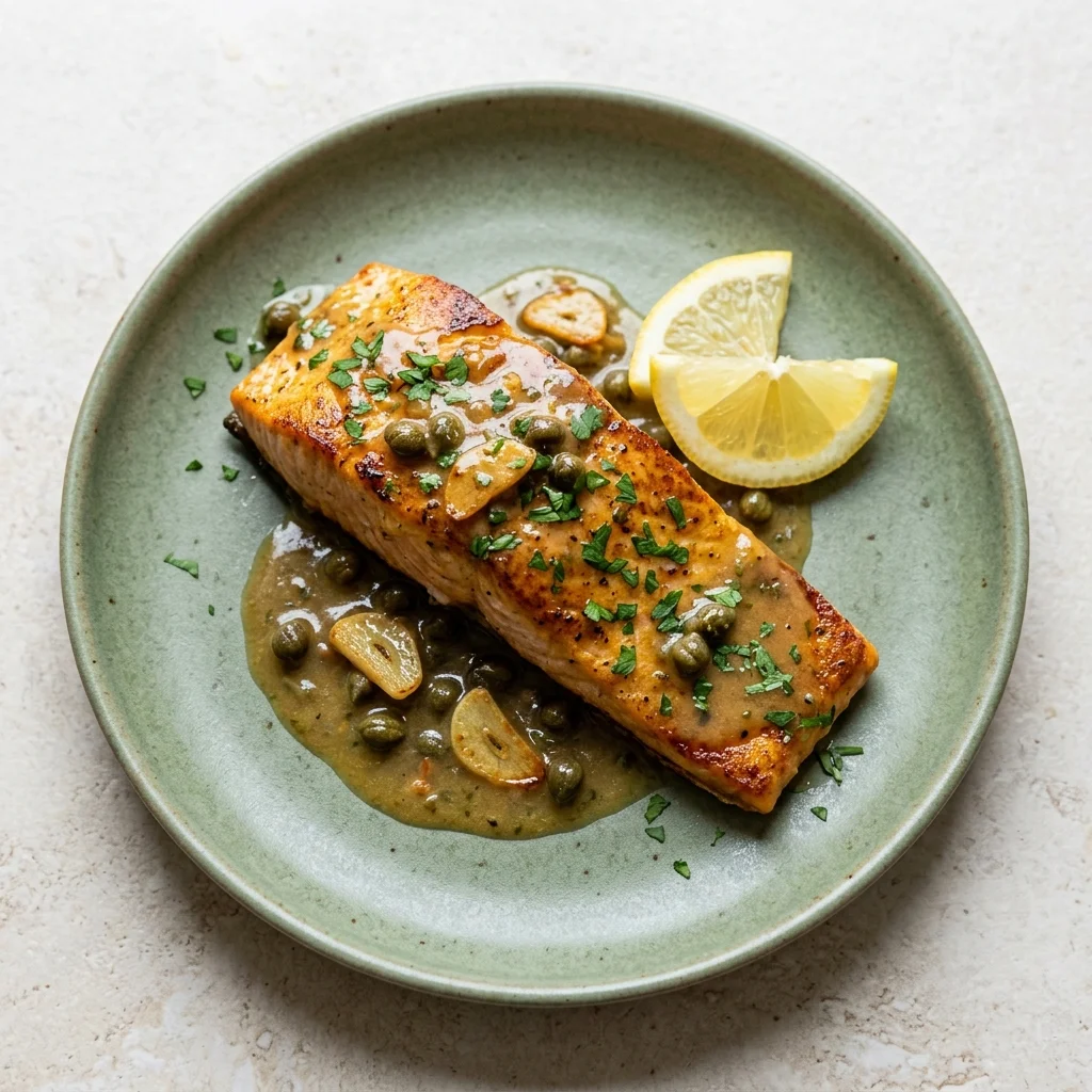 Lemon Caper Salmon