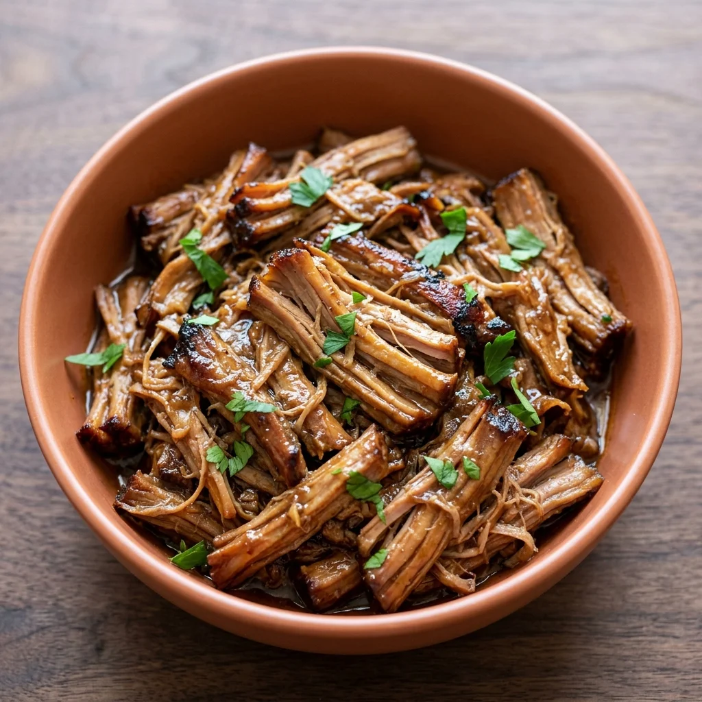 Maple Garlic Pulled Pork