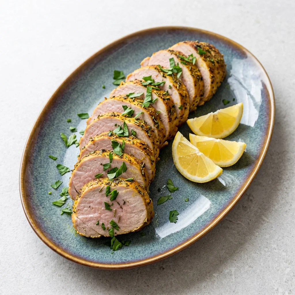 Mediterranean Herb Pork Tenderloin