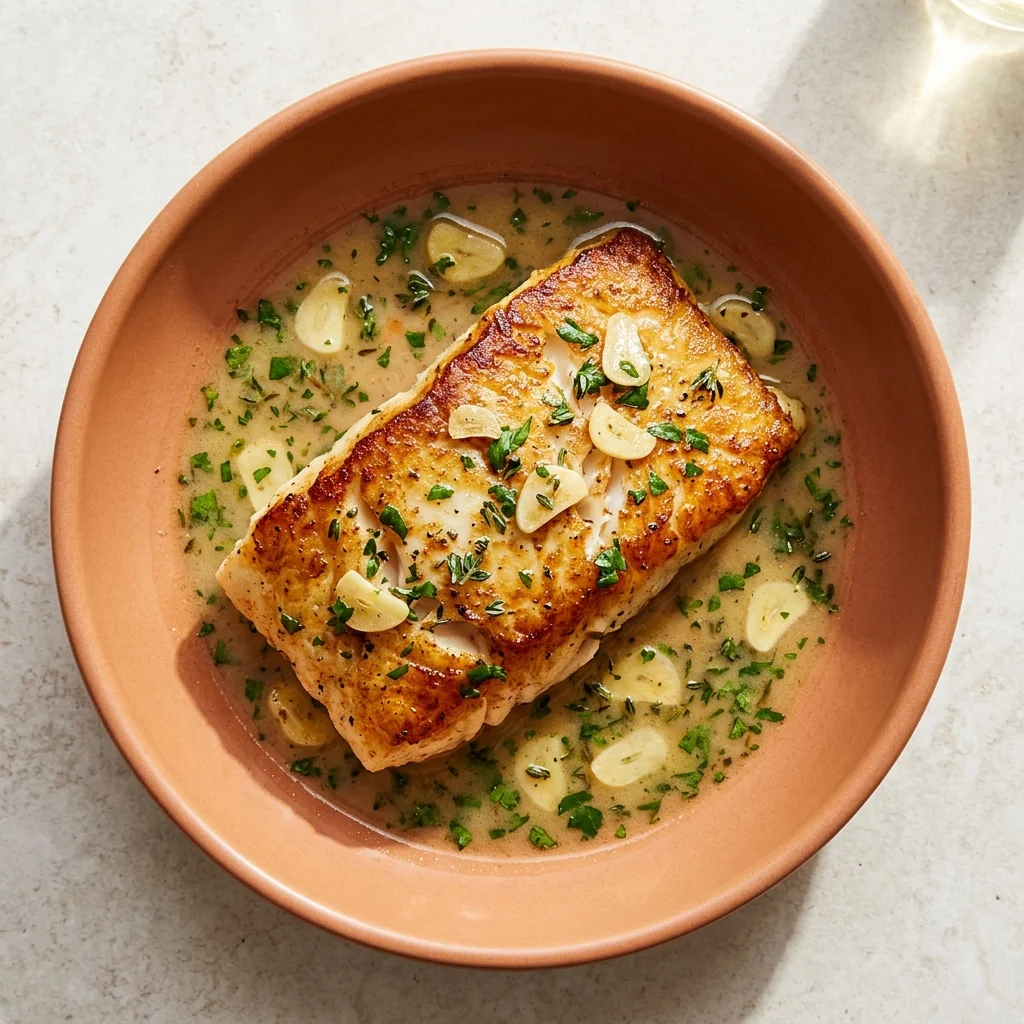 Pan-Seared Cod with Herb & Lemon