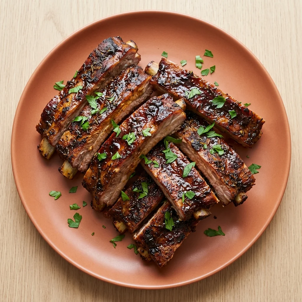 Herb & Ginger St. Louis Ribs