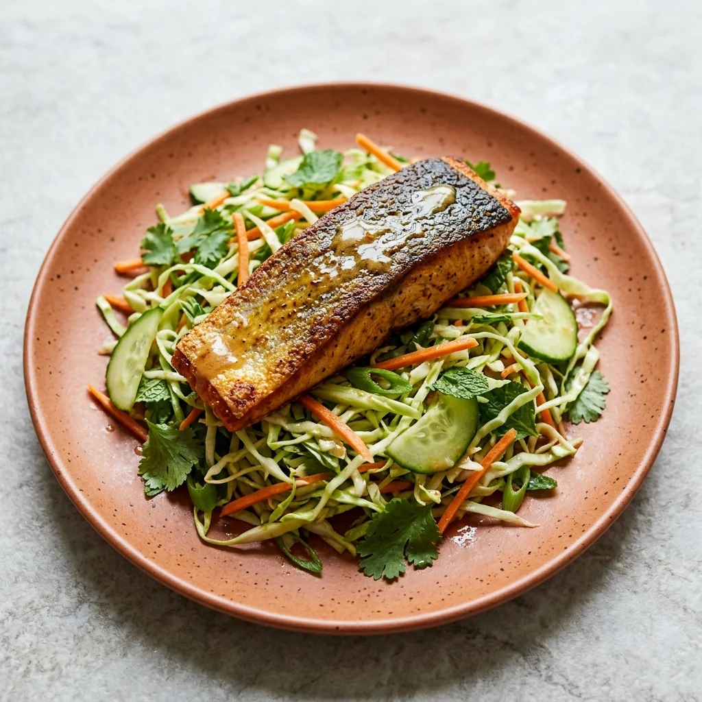 Asian-Inspired Salmon Salad