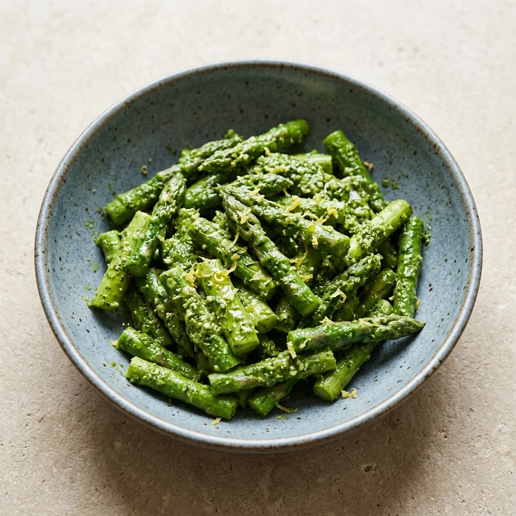 Basil-Pesto Asparagus Salad