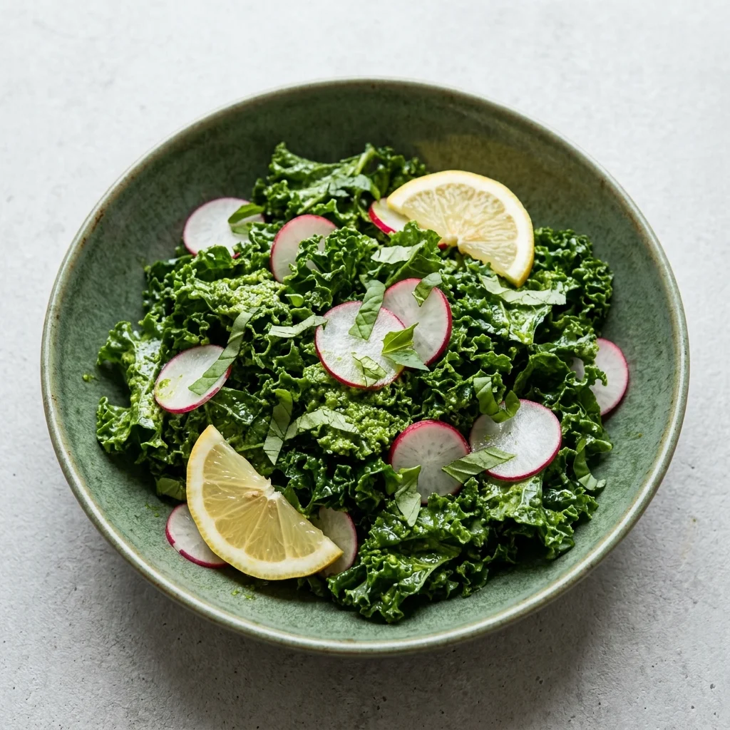 Basil-Pesto Kale Salad