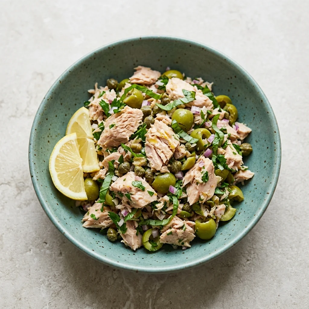 Italian Tuna Salad with Olives