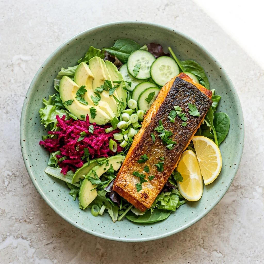 Salmon and Avocado Salad