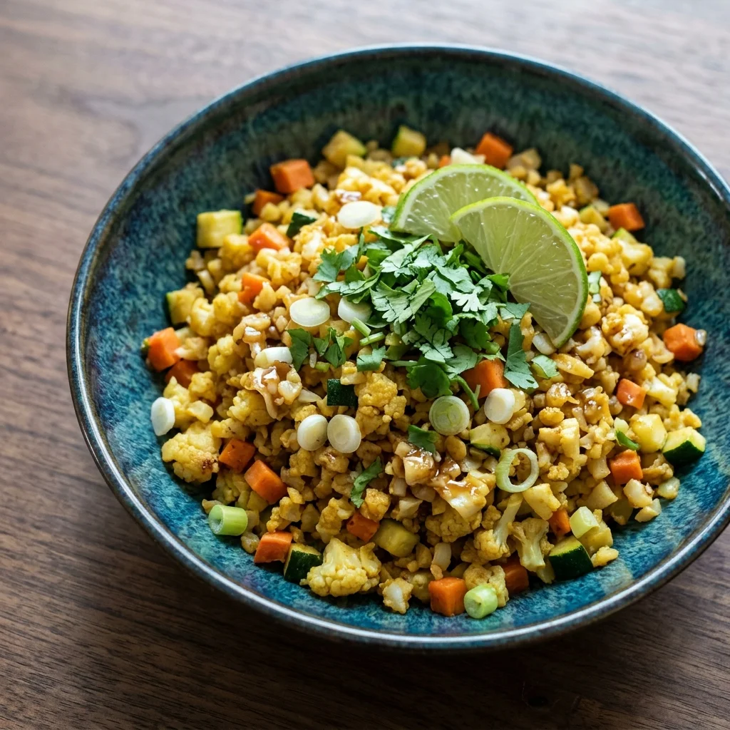 Cauliflower Fried Rice with Coconut Aminos