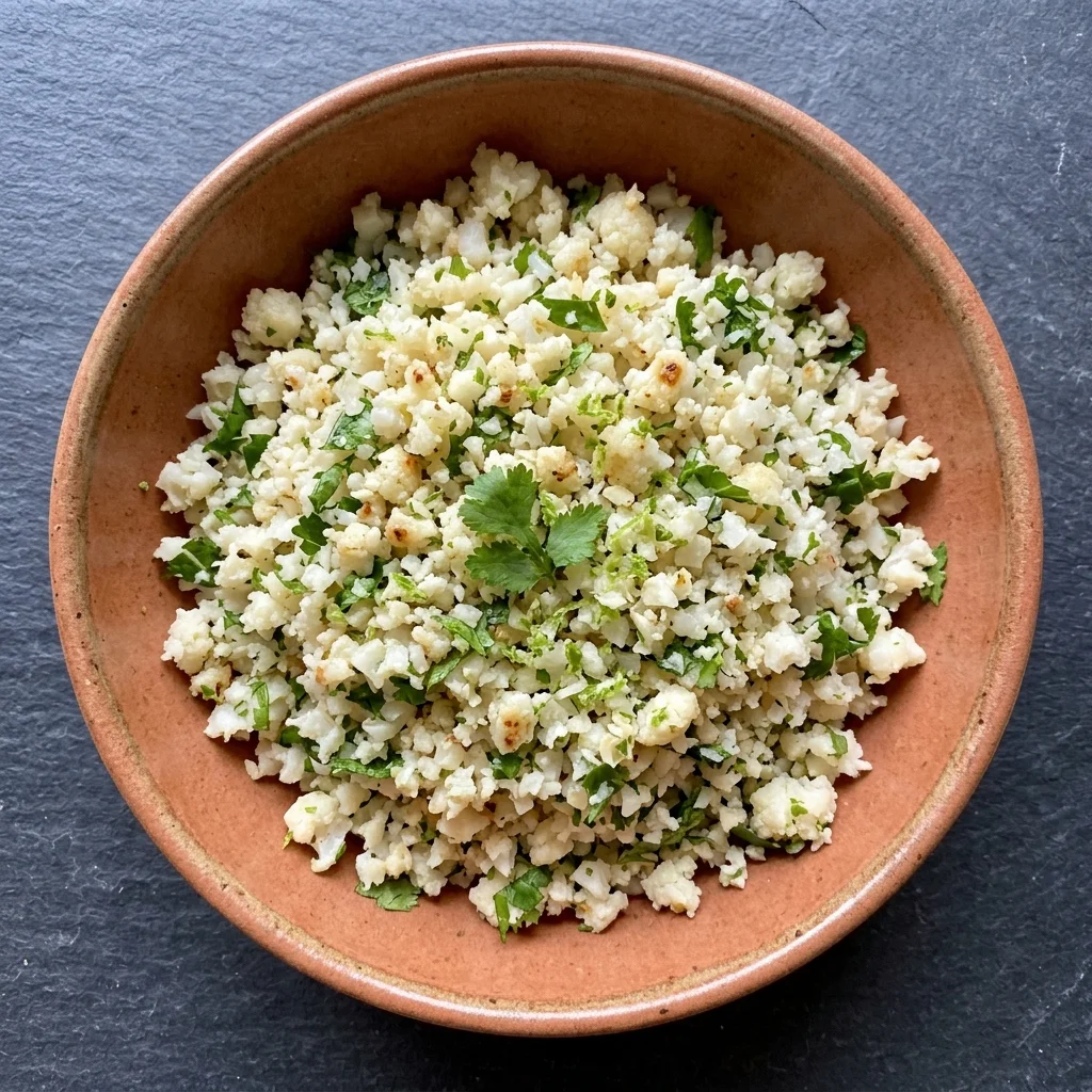 Cilantro Lime Cauliflower Rice