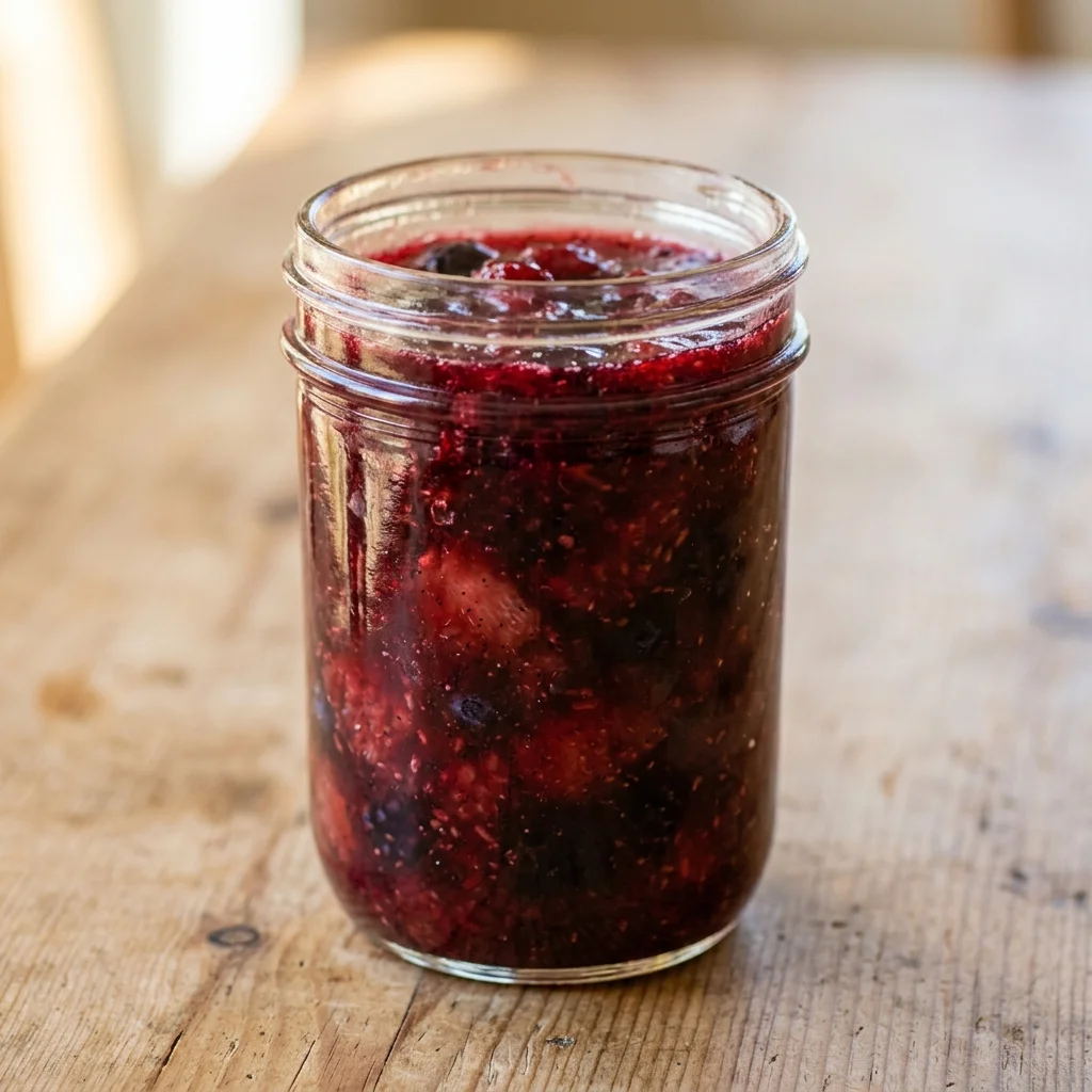 Mixed Berry Jam with Vanilla