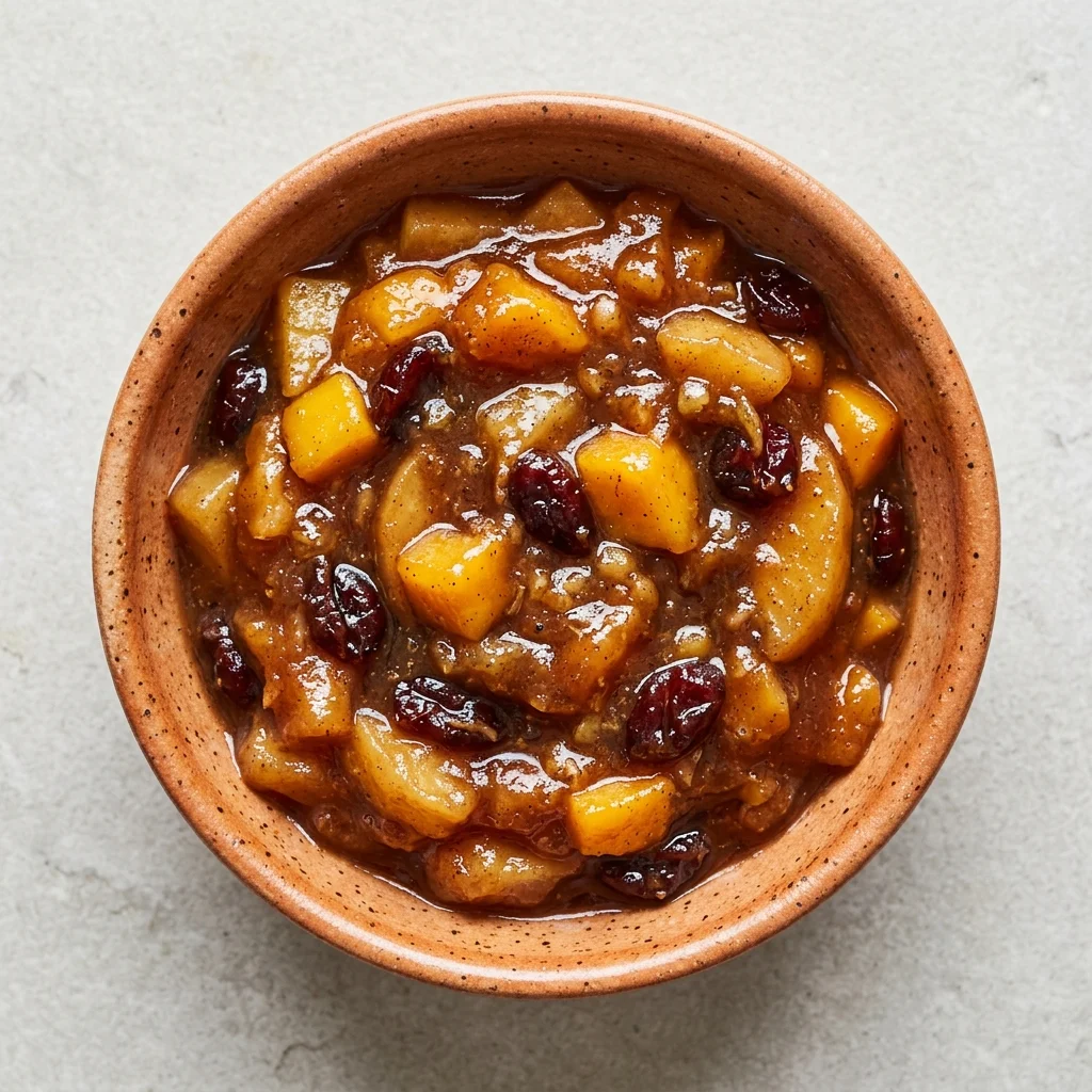 Vanilla Spiced Fruit Chutney