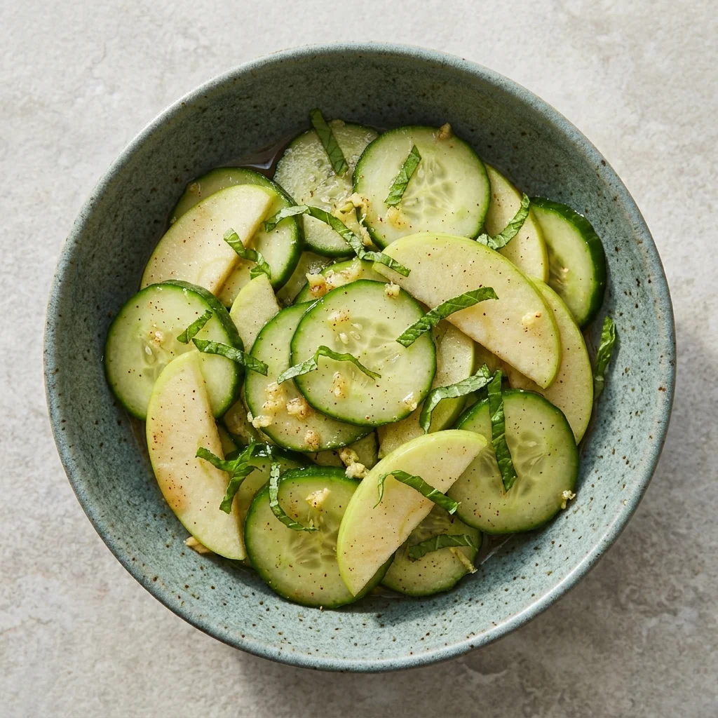 Apple-Cinnamon Cucumber Relish