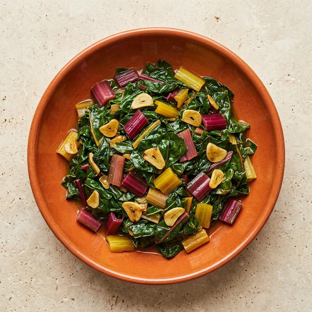 Apple Cider Vinegar Swiss Chard