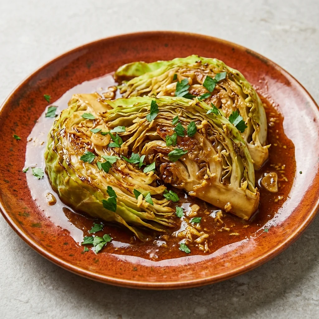 Ginger Braised Cabbage