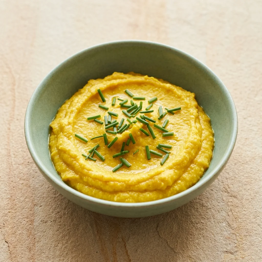 Turmeric-Ginger Mashed Cauliflower