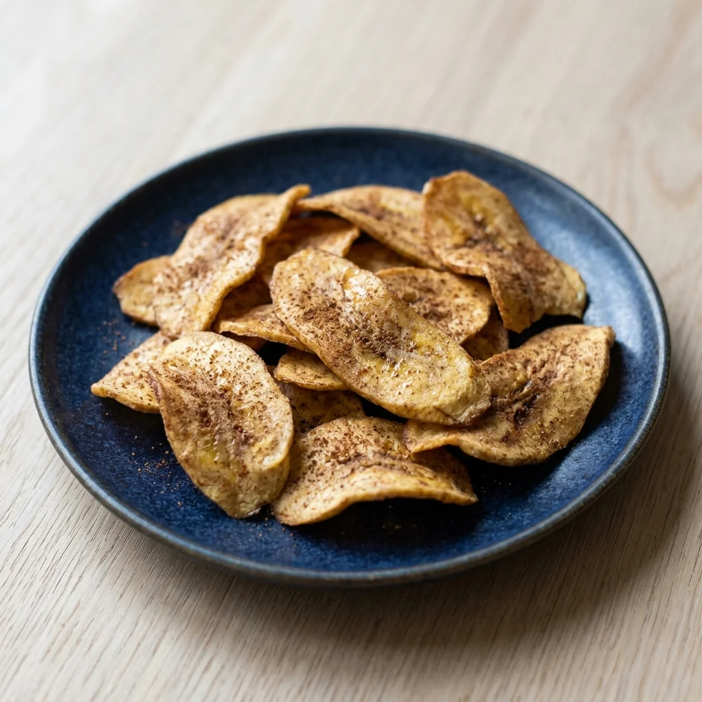 Honey Cinnamon Plantain Chips