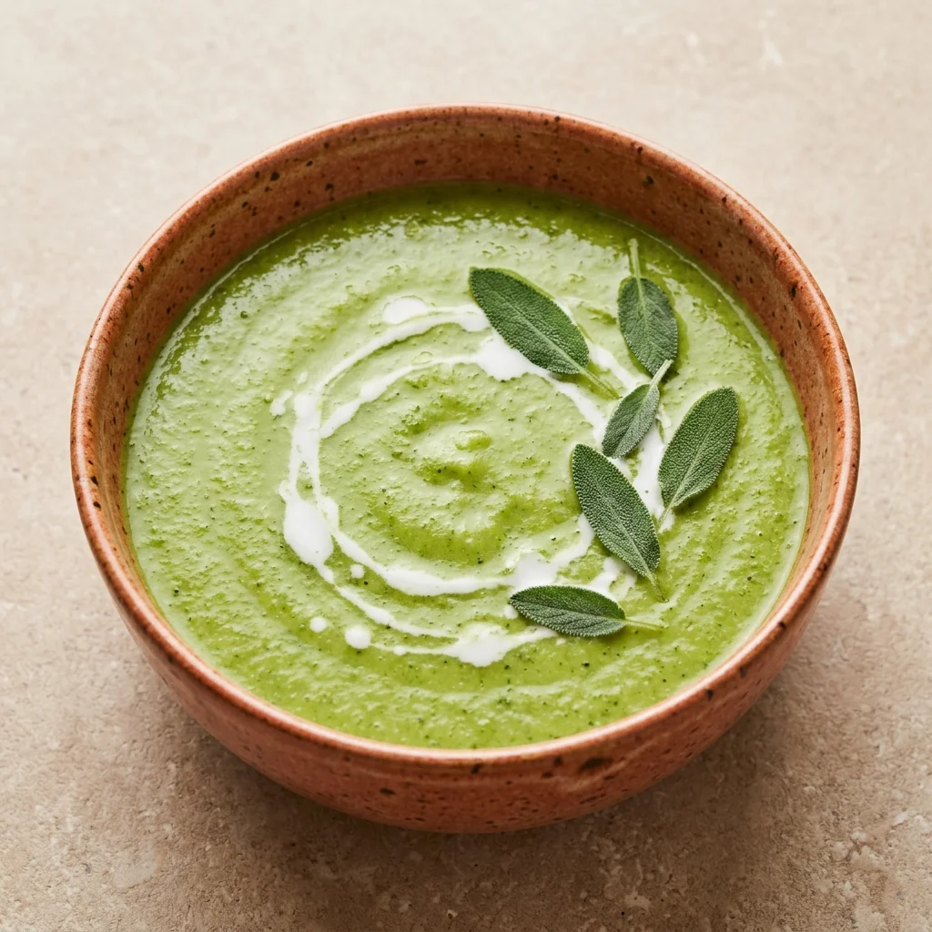 Apple & Sage Broccoli Soup
