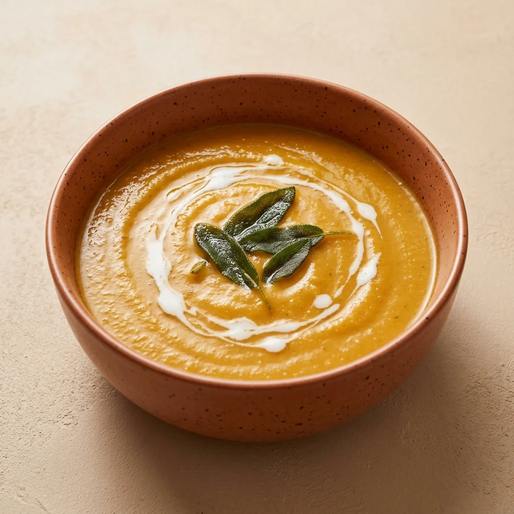 Apple & Sage Butternut Squash Soup