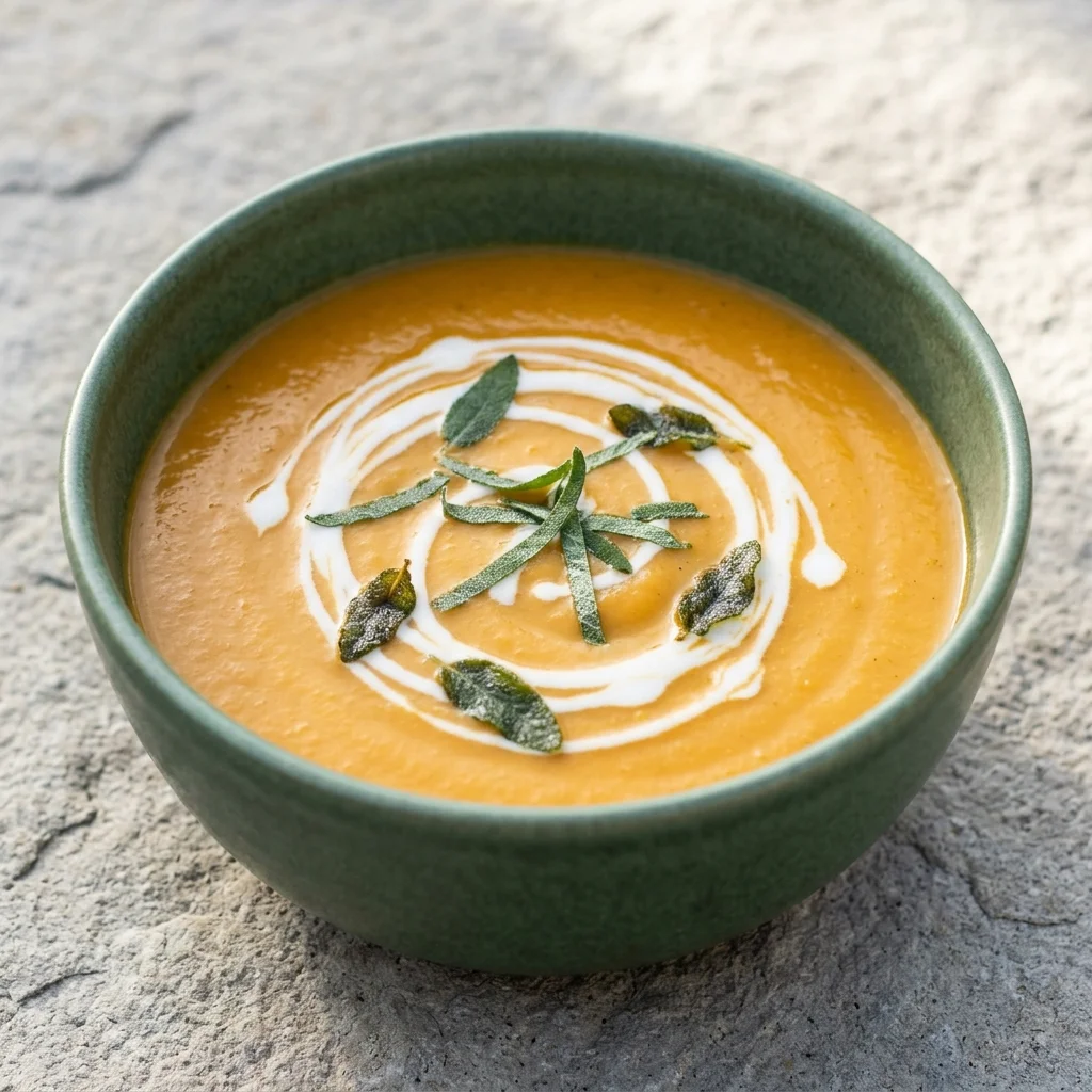 Apple & Sage Pumpkin Soup