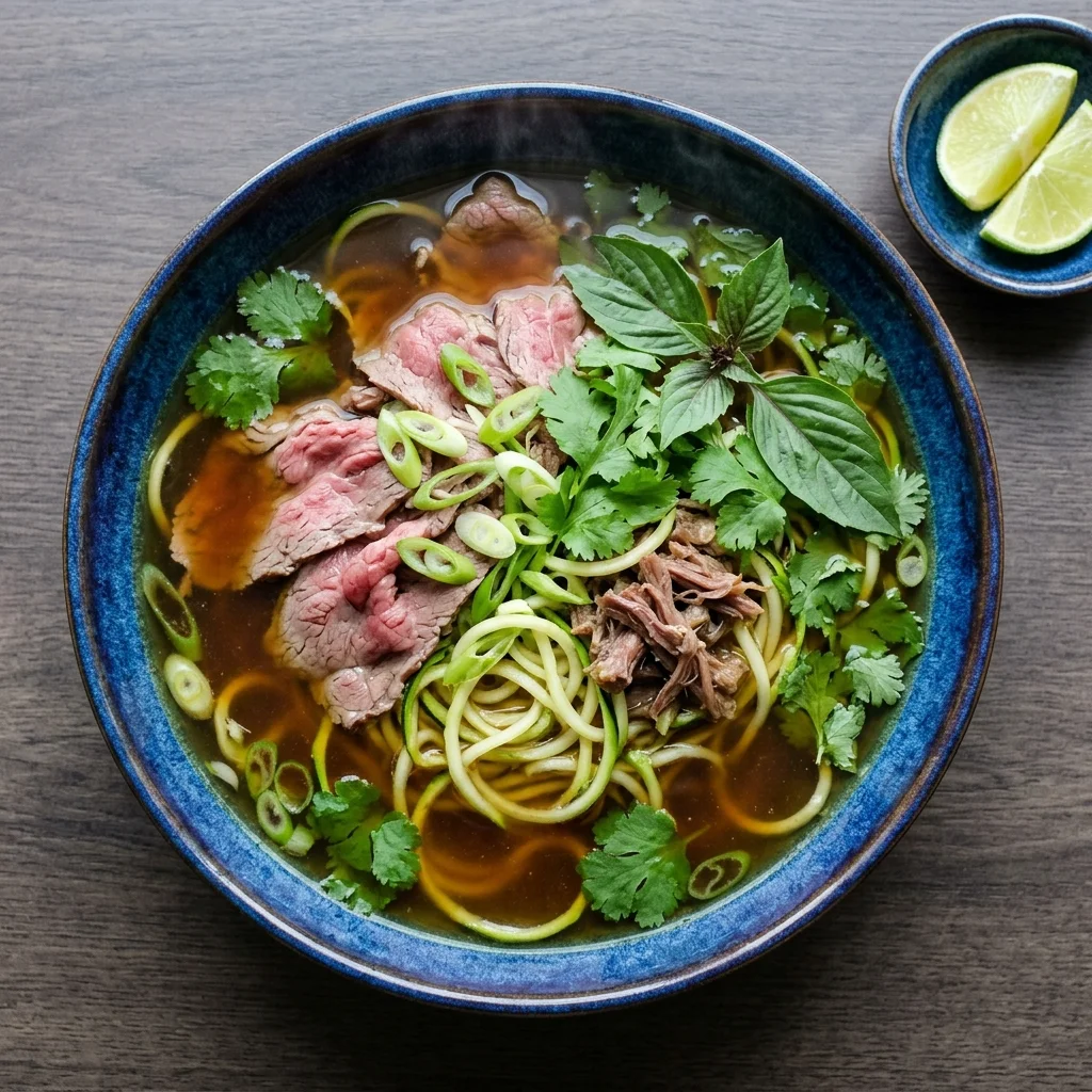 Asian Pho-Style Beef Broth