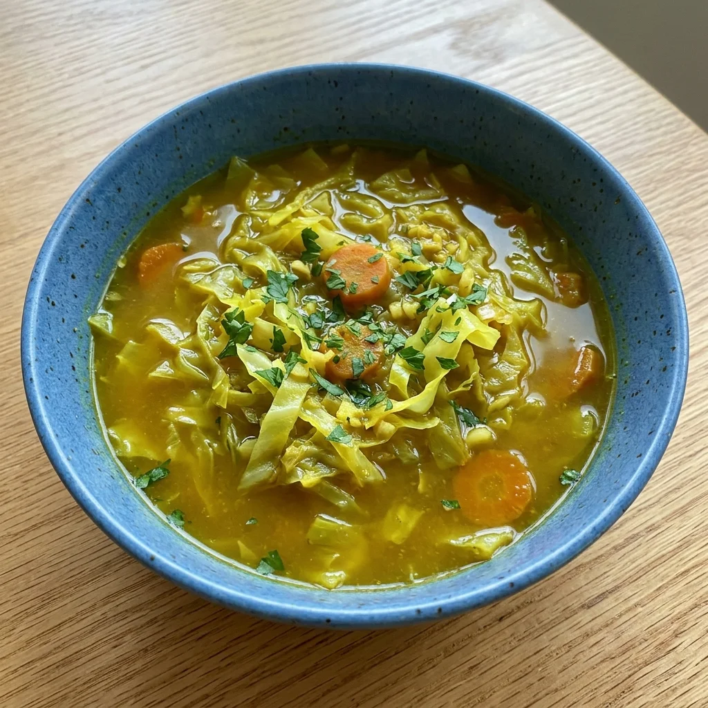 Ginger-Garlic Cabbage Soup