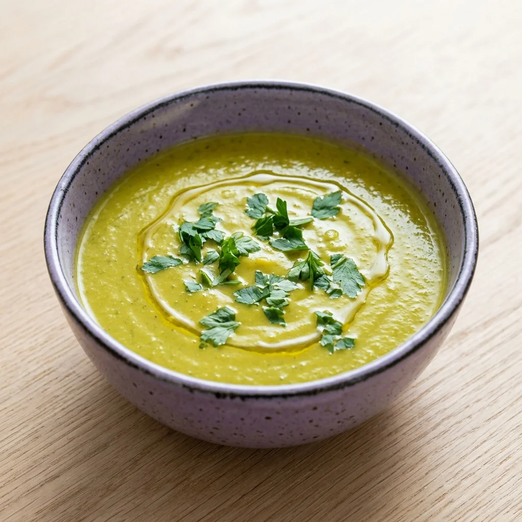 Ginger-Turmeric Asparagus Soup