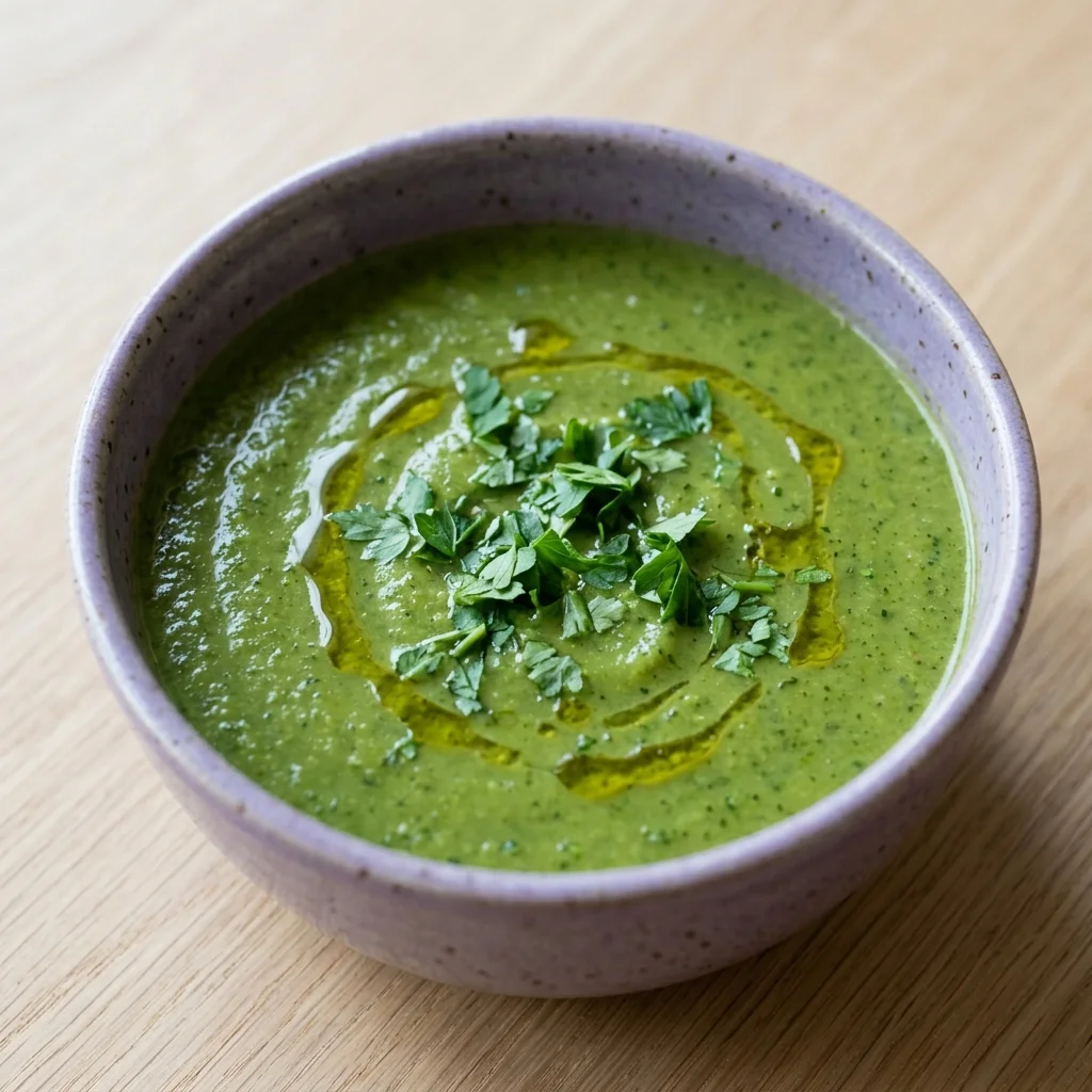 Ginger-Turmeric Broccoli Soup