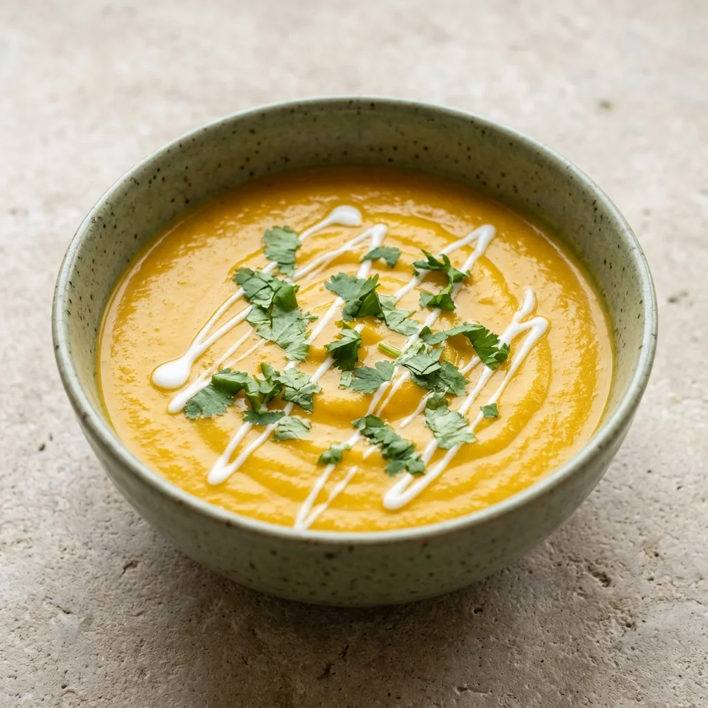 Ginger-Turmeric Sweet Potato Soup