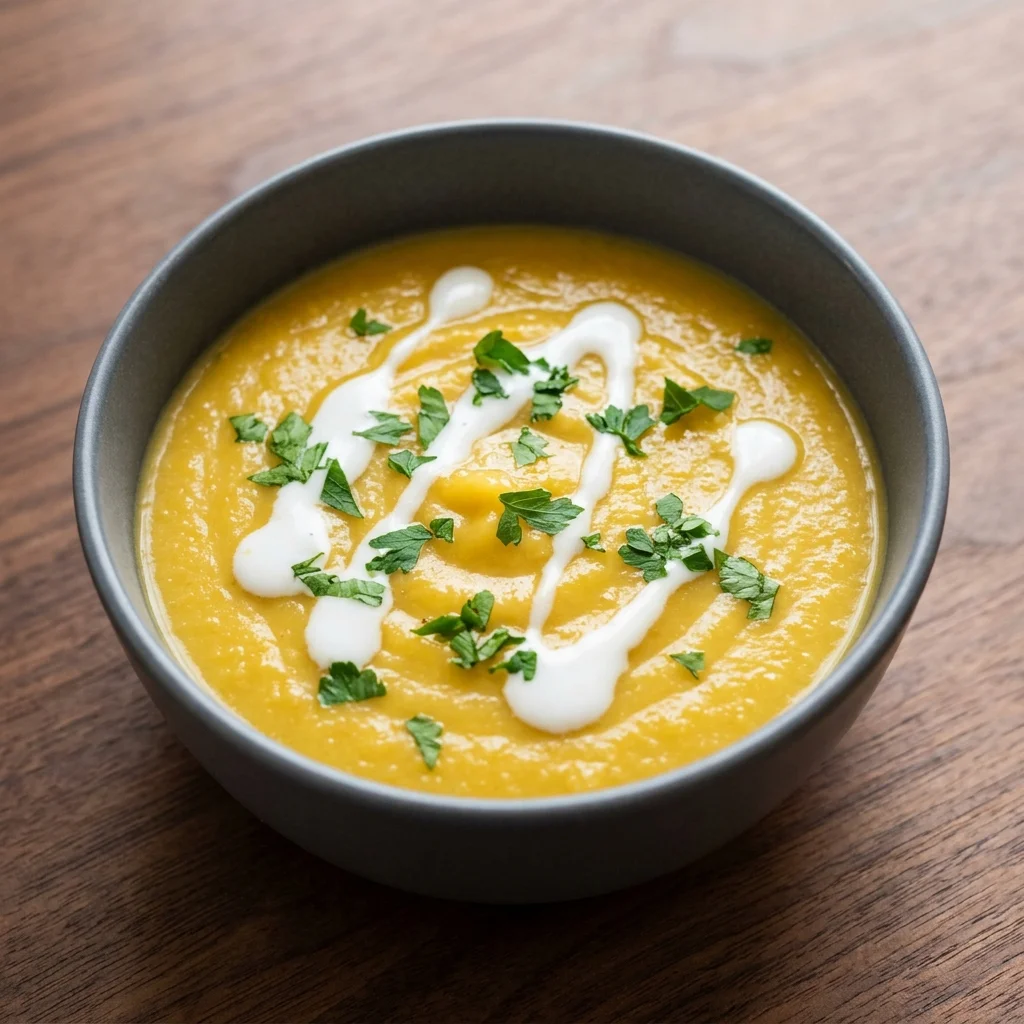 Parsnip and Apple Soup