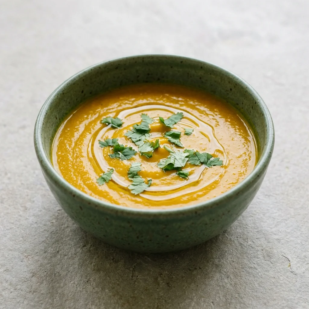 Roasted Carrot & Turmeric Soup
