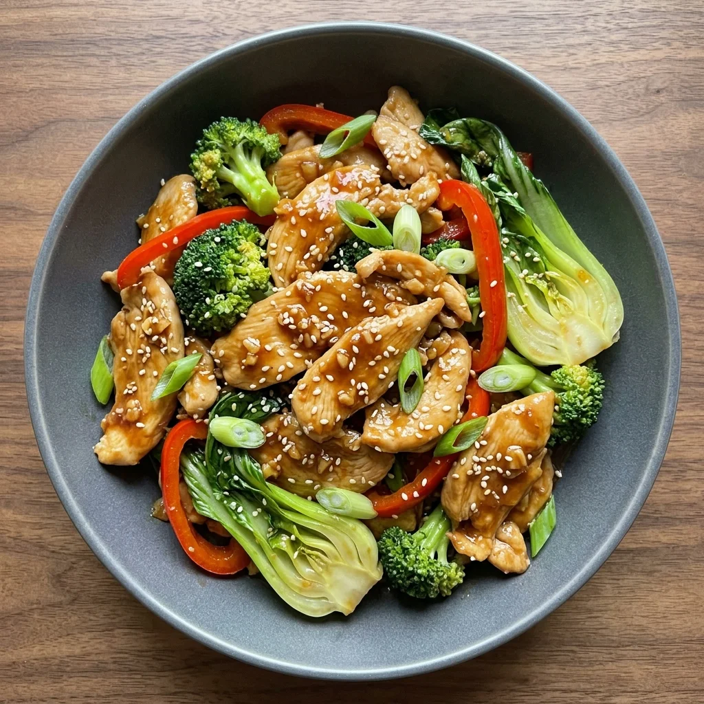 Garlic Ginger Stir Fry