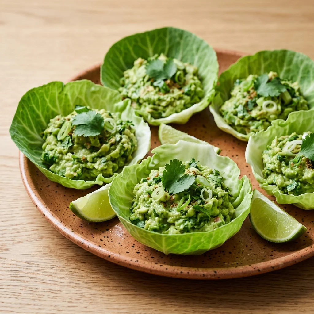 Cabbage Cup Guacamole