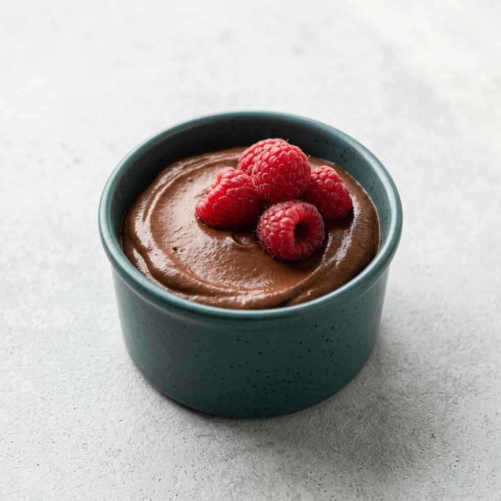 Carob Avocado Mousse
