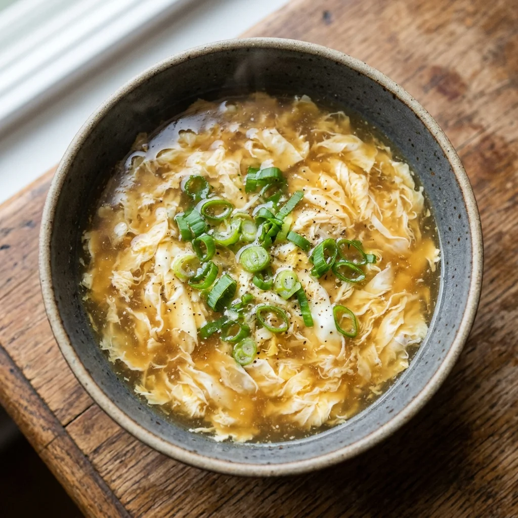 Coconut Aminos Egg Drop Soup