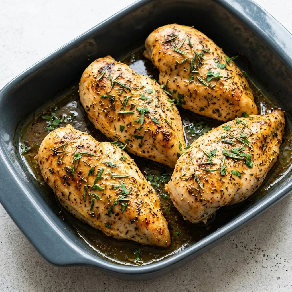Rosemary Baked Chicken Breasts
