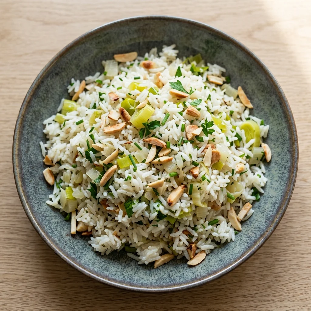 Rice Pilaf with Toasted Almonds