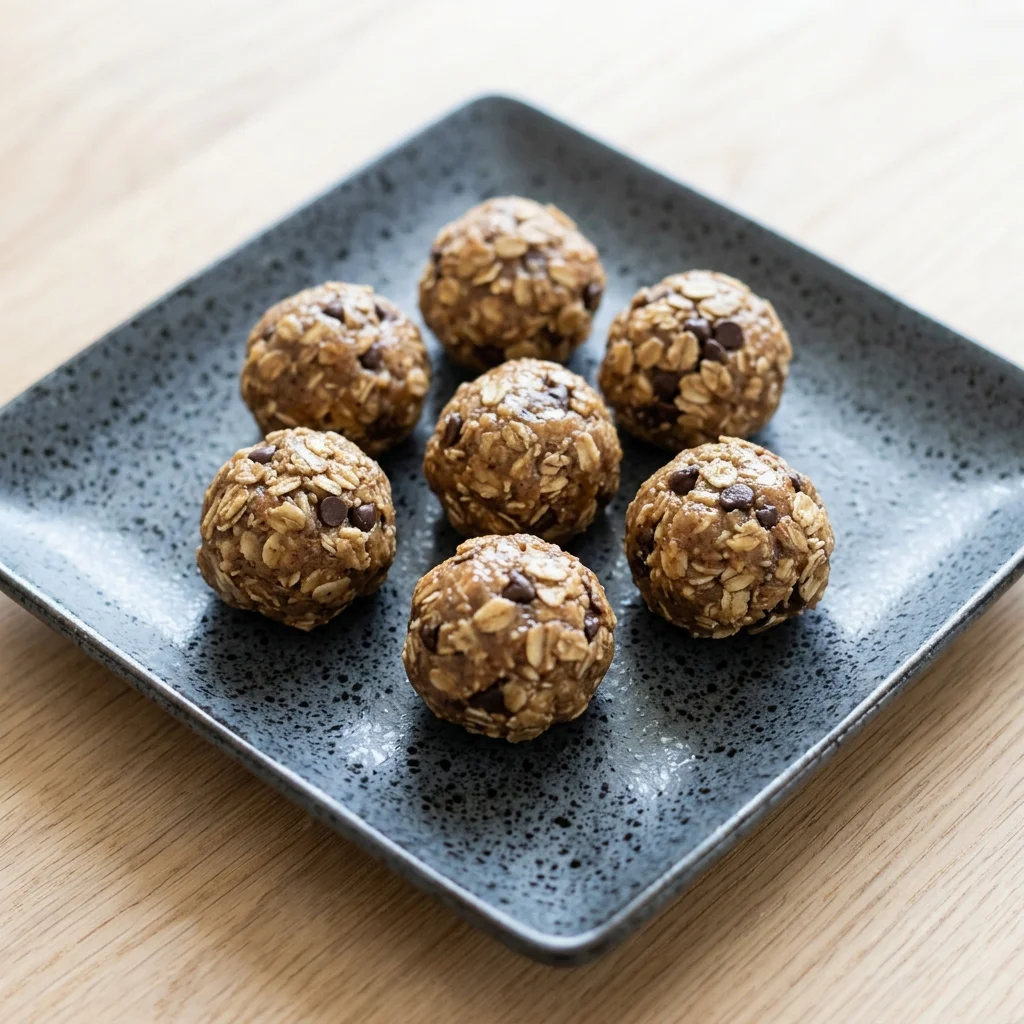Cinnamon Banana Oat Snack Bites