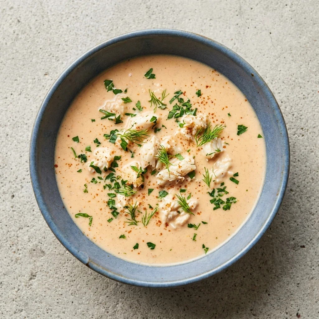 Crab Bisque with Fennel & Ginger