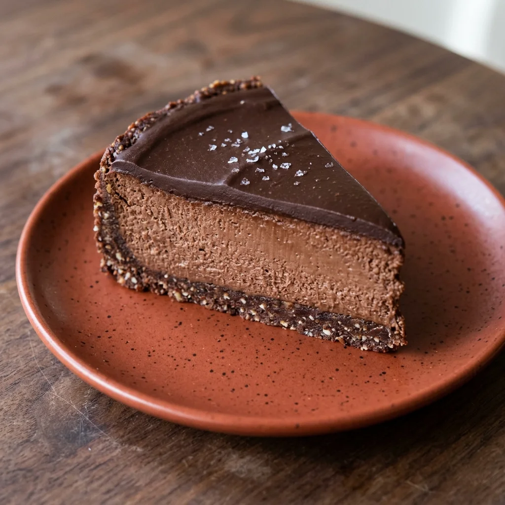Paleo Cashew Chocolate Cheesecake