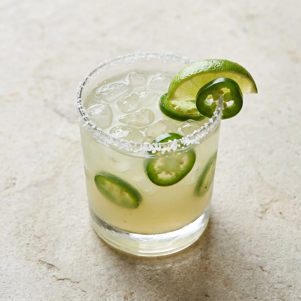 Paleo Spicy Jalapeño Margarita