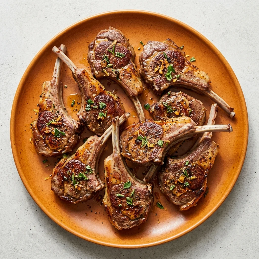 Paleo Lemon-Oregano Lamb Chops