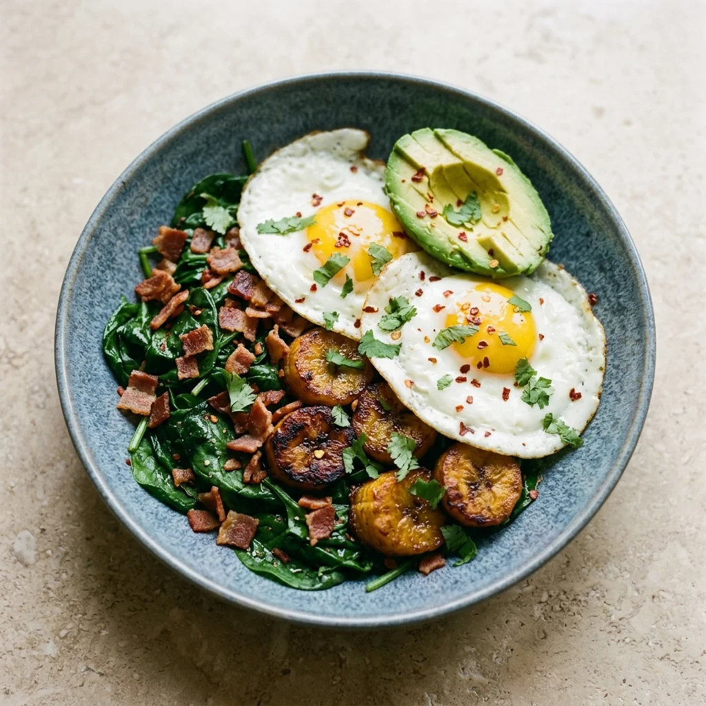 Paleo Plantain Breakfast Bowls