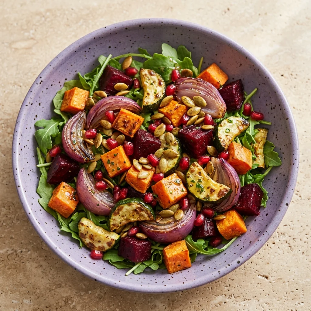 Paleo Roasted Vegetable Salad