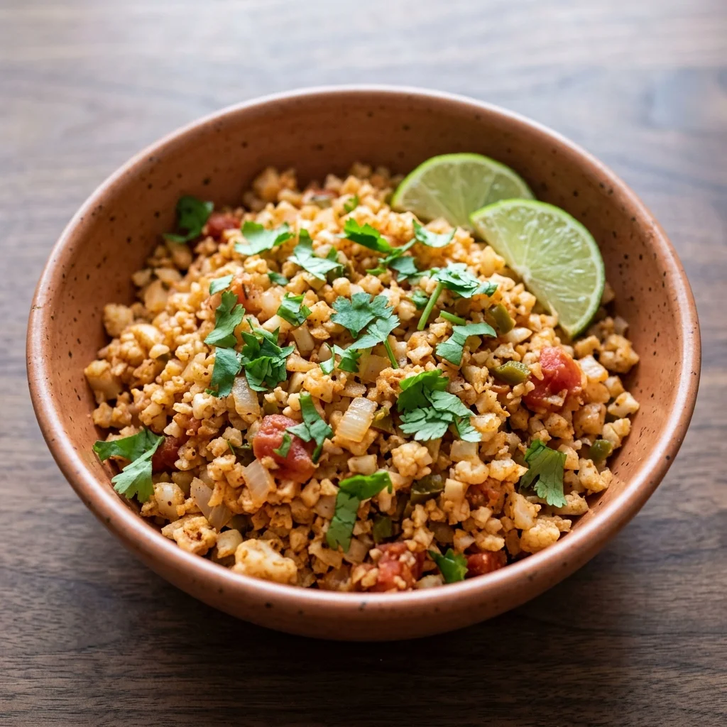 Paleo Mexican Cauliflower Rice