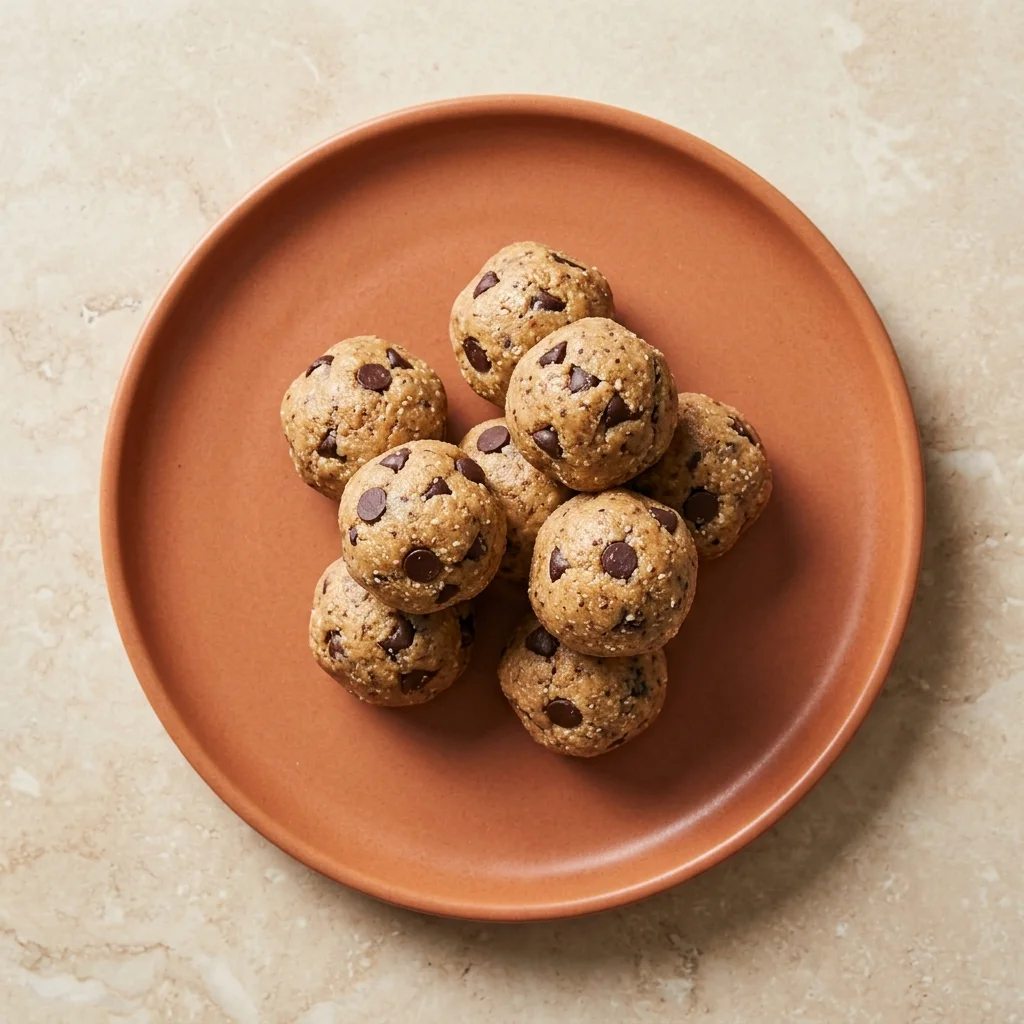 Paleo Almond Butter Cookie Dough Energy Balls